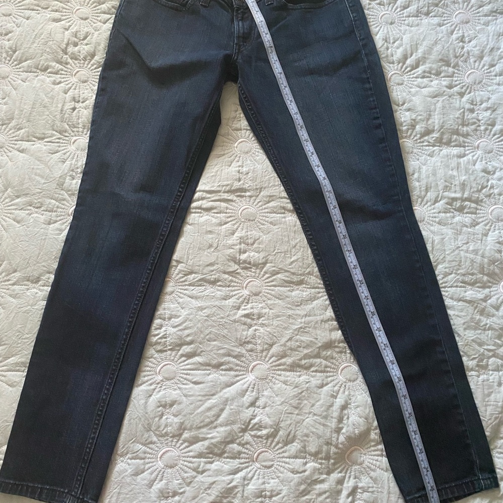 Levi’s 524 too Superlow Women's Classic Blue dark Jeans 99%COTTON size 9